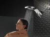 HydroRain&reg; H<sub>2</sub>Okinetic&reg; 5-Setting Two-in-One Shower Head