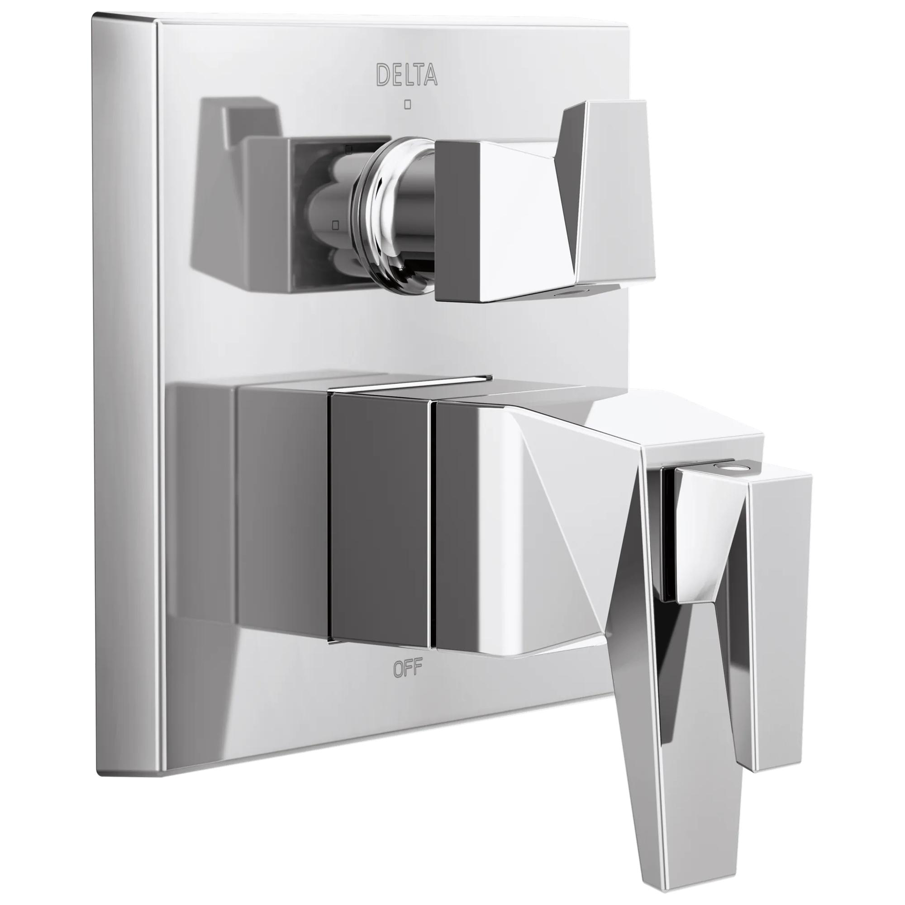 Two-Handle Monitor 17T Series Valve Trim with 3-Setting Diverter