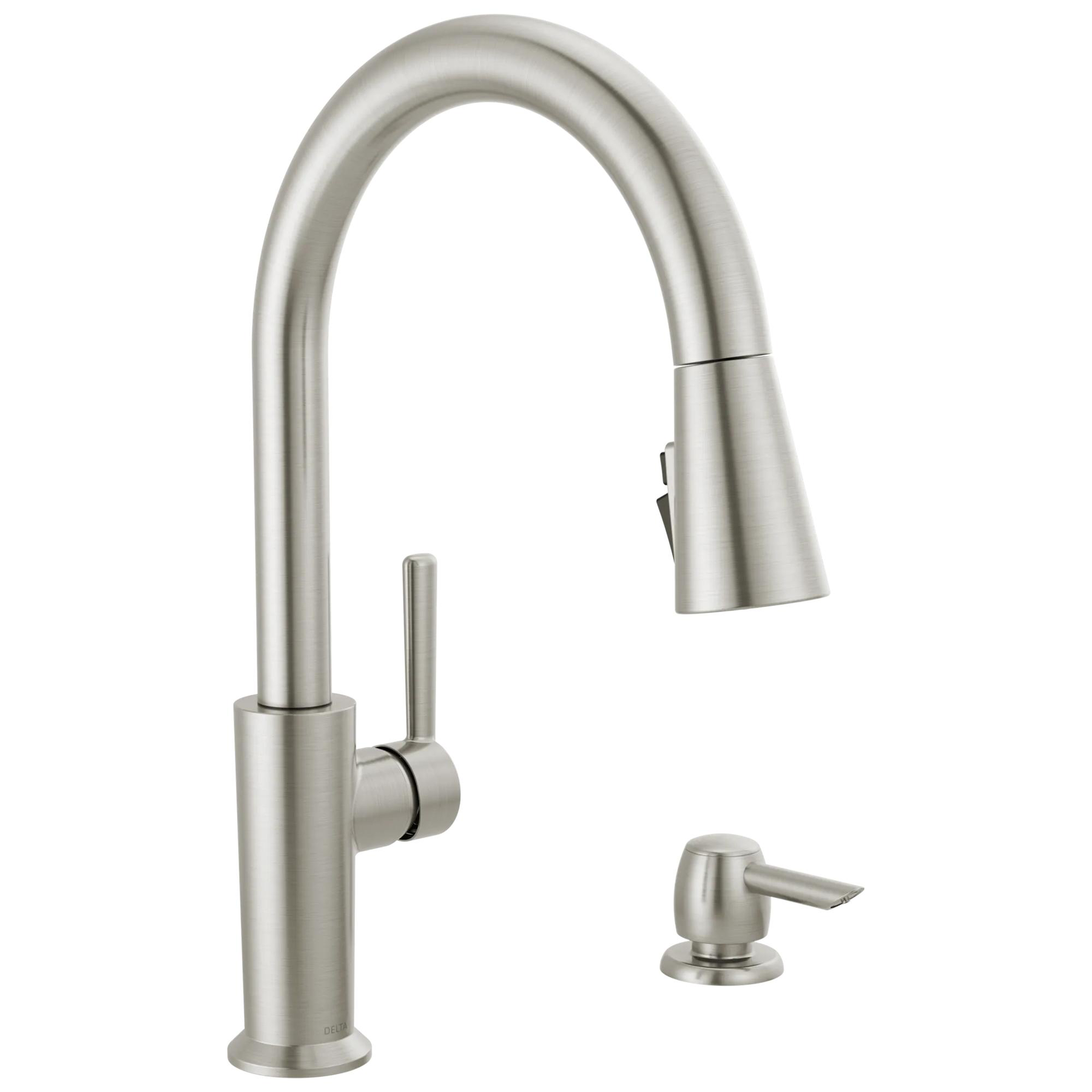 Pull-Down Kitchen Faucet w/Soap (Recertified)