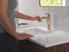 Single Handle Pull-Down Bathroom Faucet