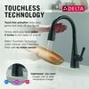 Single-Handle Pull-Down Kitchen Faucet with Touch<sub>2</sub>O&reg; Technology (Recertified)