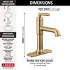 Single Handle Bathroom Faucet (Recertified)