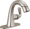 Single Handle Pull-Down Bathroom Faucet