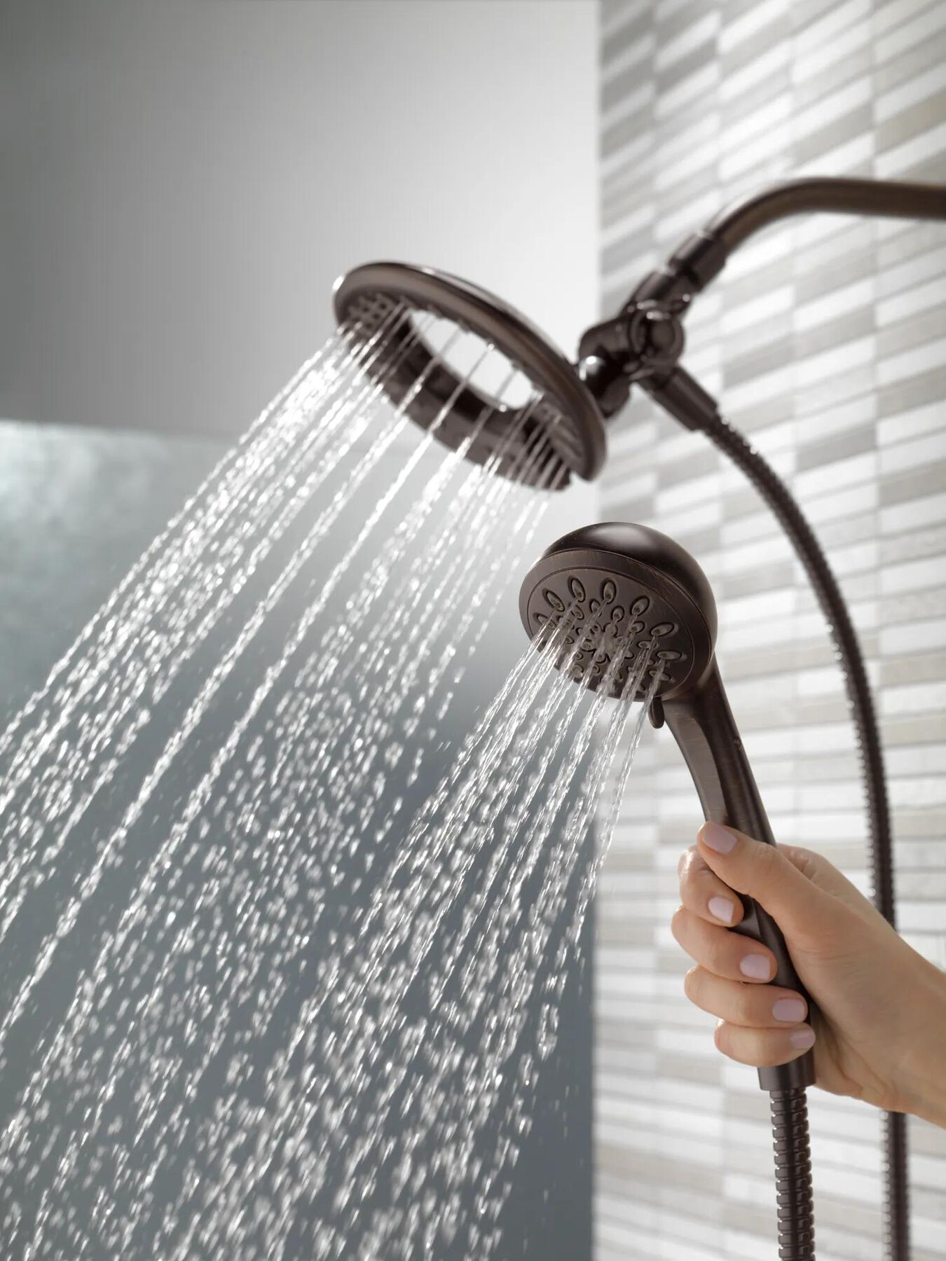 In2ition&reg; 4-Setting Two-in-One Shower