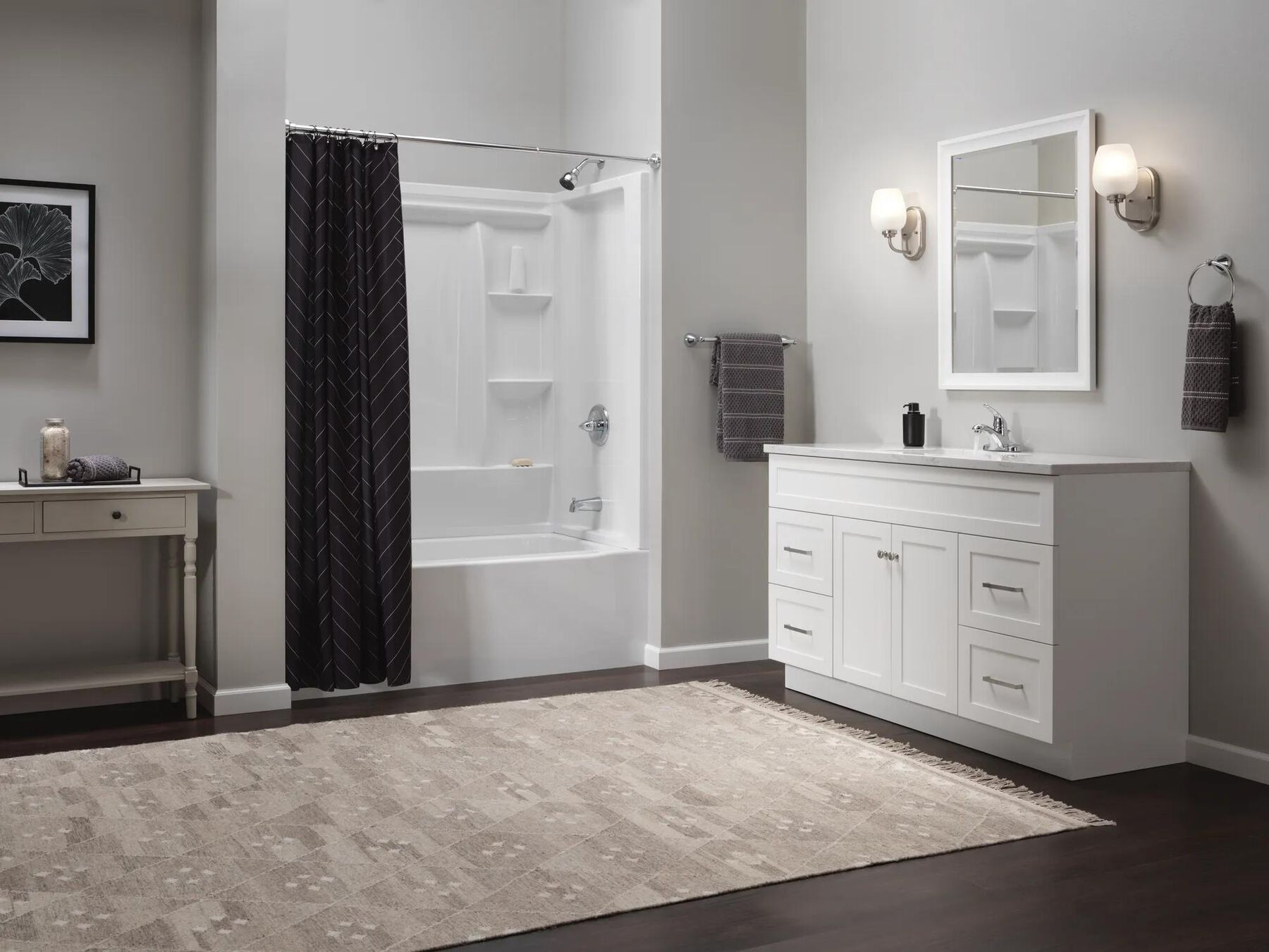 Single Handle Tub and Shower
