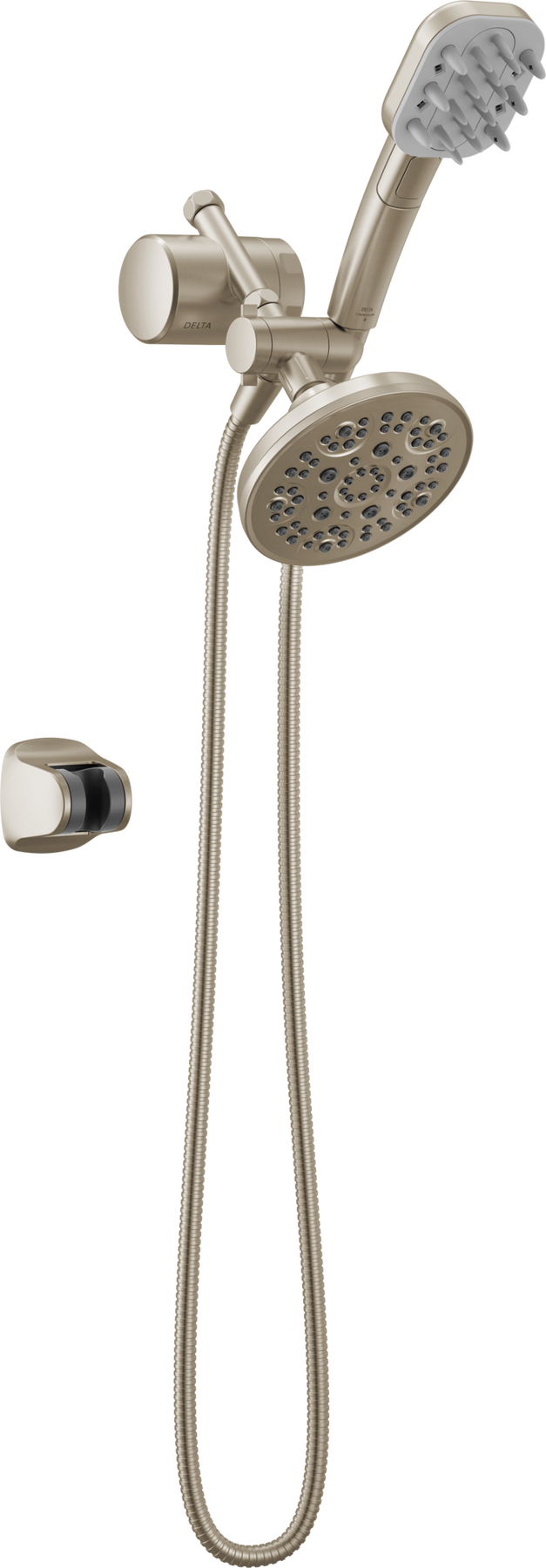 Detangling Hand Shower with 5- Setting Showerhead and Shower Filter Bundle