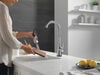 Single Handle Pull-Down Bar/Prep Faucet with Touch<sub>2</sub>O&reg; Technology