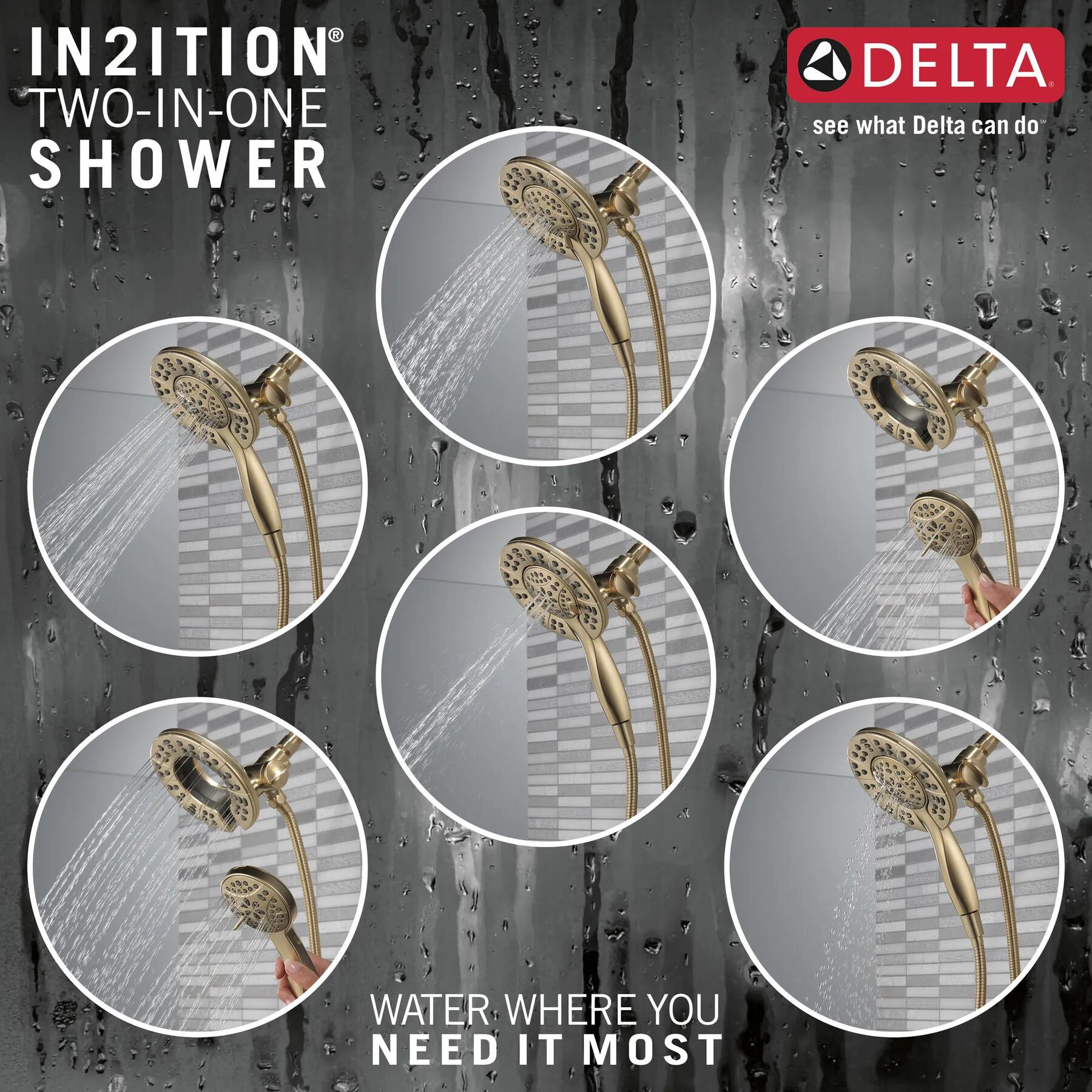 14 Series Shower Trim with In2ition&reg;