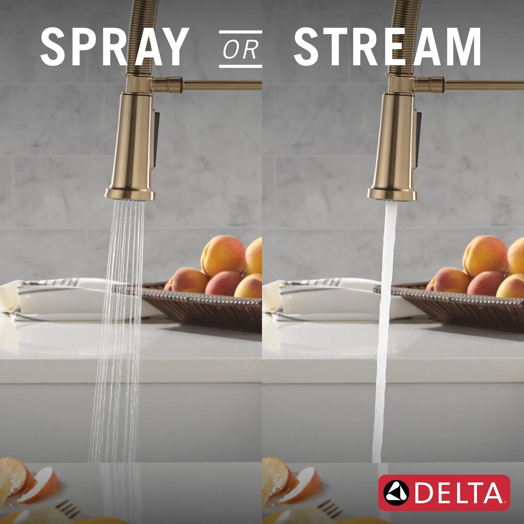 Single Handle Pull-Down Spring Kitchen Faucet