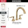 Three Hole Roman Tub Trim