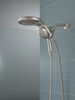 HydroRain&reg; H<sub>2</sub>Okinetic&reg; 5-Setting Two-in-One Shower Head