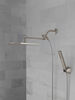 Monitor 14 Series Shower Trim with 10-Inch Raincan Combination Showerhead Bundle
