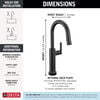 Touch2O&reg; Technology Bar / Prep Faucet with Touchless Technology