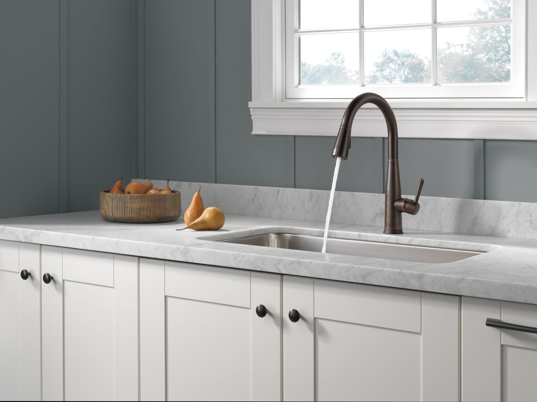 VoiceIQ&reg; Single Handle Pull-Down Faucet with Touch<sub>2</sub>O&reg; Technology