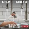 Single Handle Pull-Down Kitchen Faucet with Soap Dispenser and ShieldSpray&reg; Technology (Recertified)