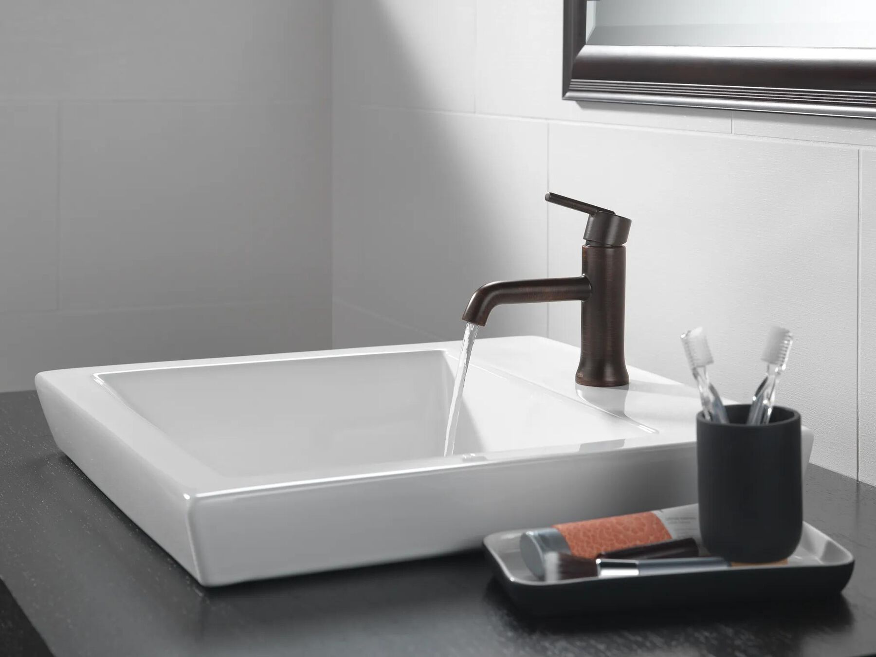 Single Handle Bathroom Faucet (Recertified)