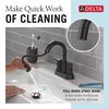 Two Handle Centerset Pull-Down Bathroom Faucet (Recertified)