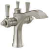 Two Handle Single Hole Monoblock Bathroom Faucet