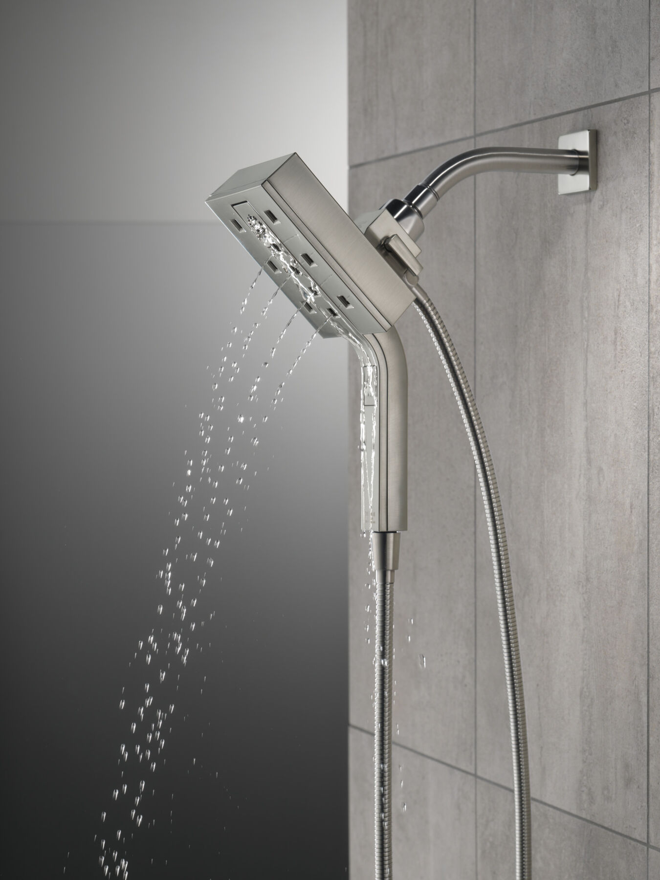 H2Okinetic&reg; In2ition&reg; 4-Setting Two-in-One Shower (Recertified)