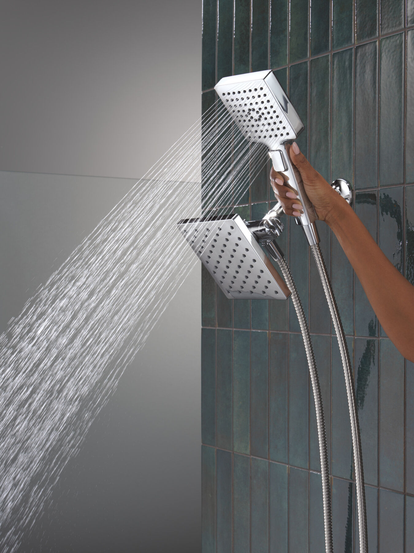 Monitor 14 Series Shower Trim with 5-Setting Combination Showerhead Bundle