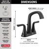 Centerset Bathroom Faucet (Recertified)
