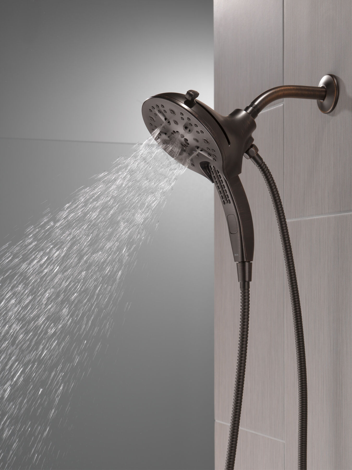 In2ition&reg; H<sub>2</sub>Okinetic&reg; 5-Setting Two-in-One Shower (Recertified)