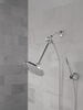 Adjustable Raincan Shower Head with Hand Shower