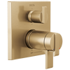 Angular Modern TempAssure&reg; 17T Series Valve Trim with 6-Setting Integrated Diverter (Recertified)