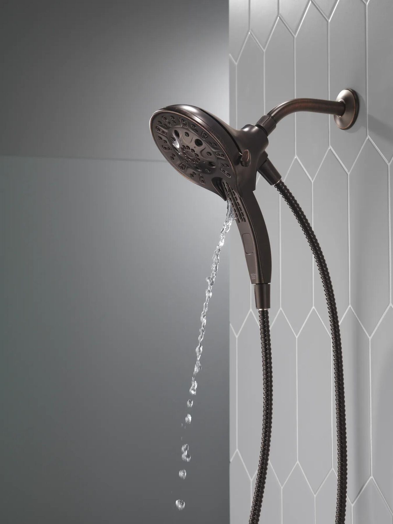 H2Okinetic&reg;&nbsp;In2ition&reg;&nbsp;5-Setting Two-in-One Shower