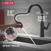 Single Handle Kitchen Pull-Down Faucet w/ Soap Dispenser