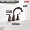 Two Handle Widespread Bathroom Faucet