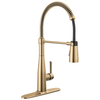 Single-Handle Pull-Down Spring Kitchen Faucet