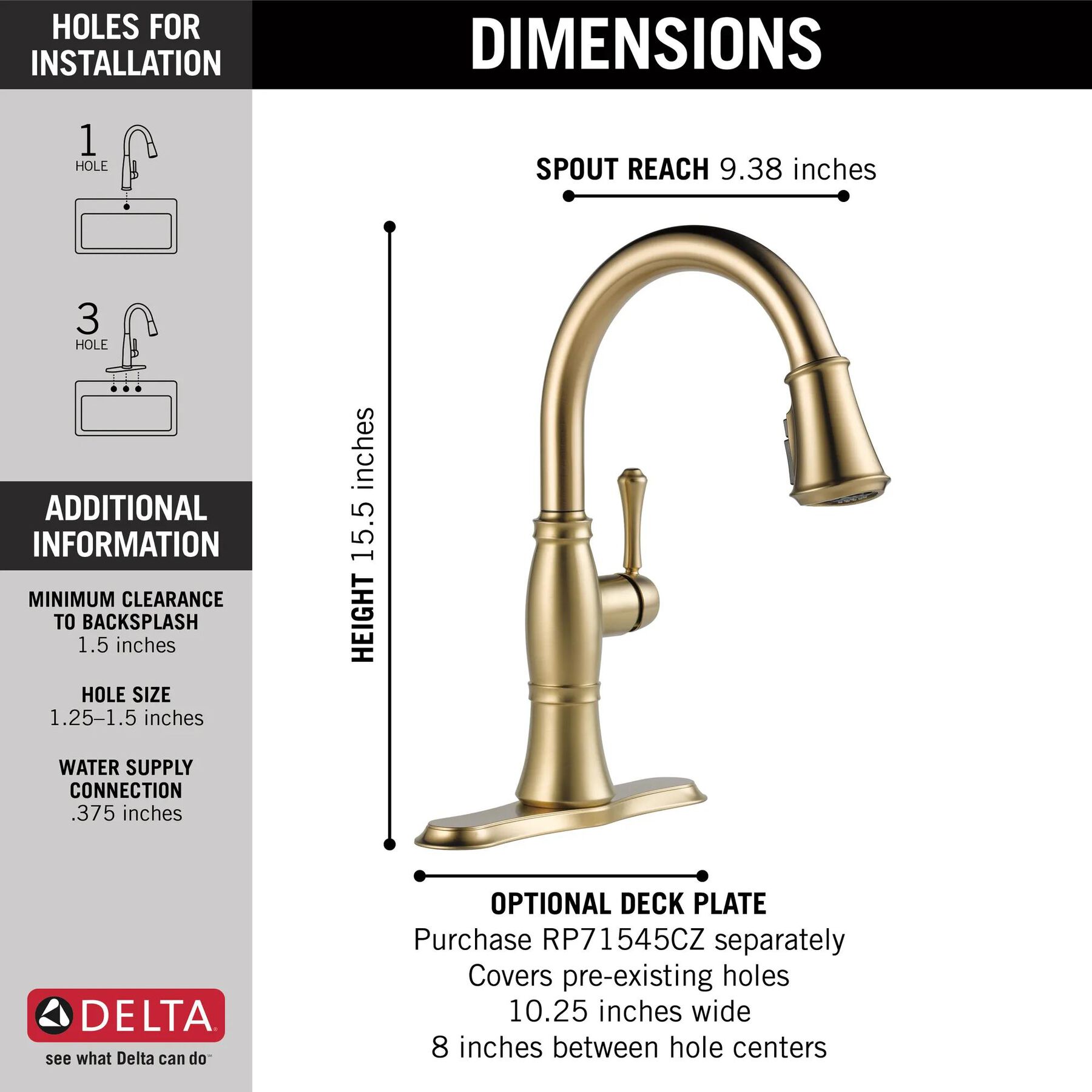 Single Handle Pull-Down Kitchen Faucet with ShieldSpray&reg; Technology (Recertified)