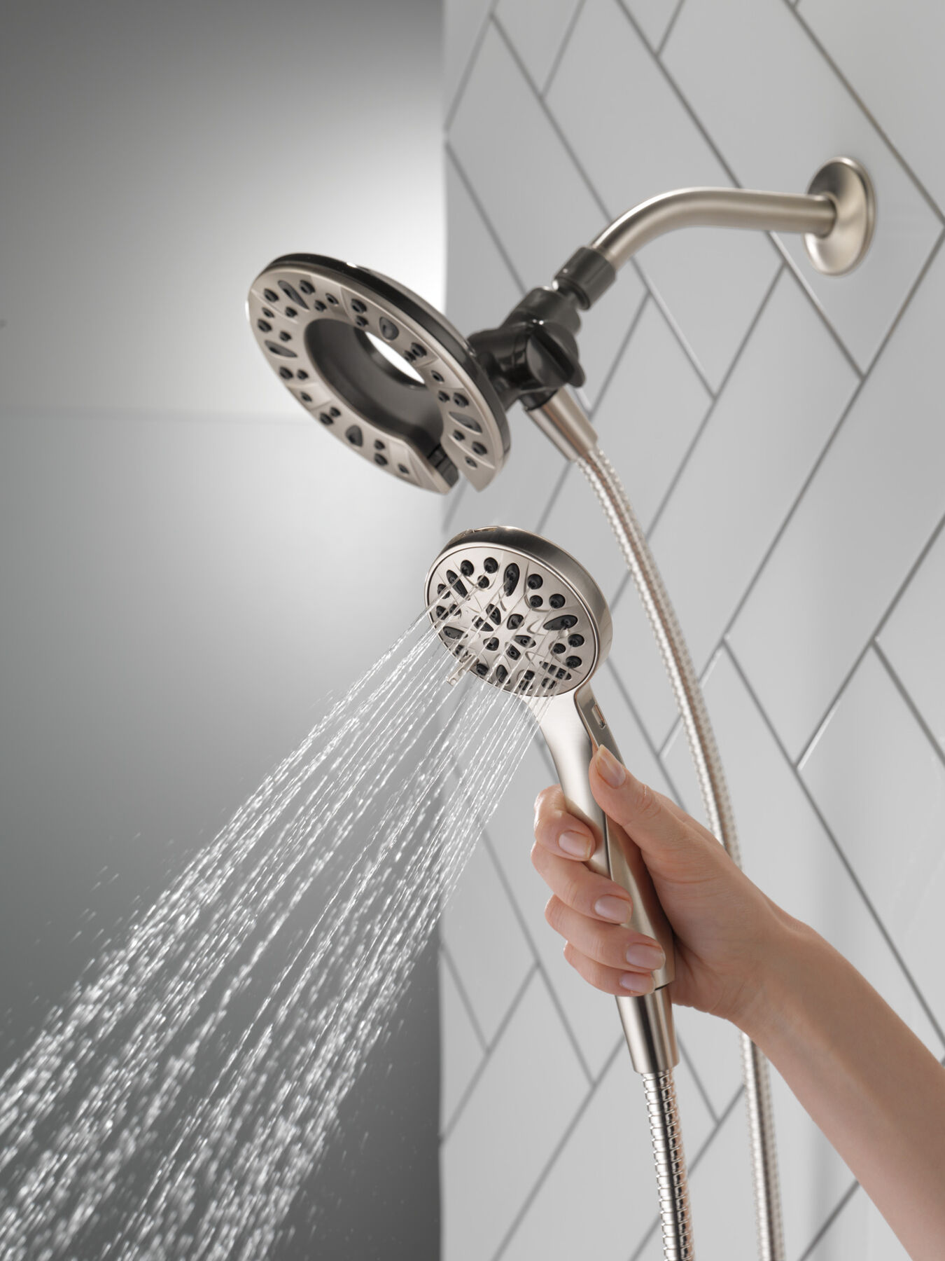 In2ition&reg; 4-Setting Two-in-One Shower (Recertified)