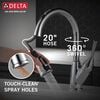 Single Handle Pull-Down Kitchen Faucet