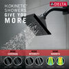 H<sub>2</sub>Okinetic&reg; 5-Setting Angular Modern Raincan Shower Head (Recertified)