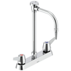 Two Handle 8 In Deck-mount Laboratory Mixing Faucet