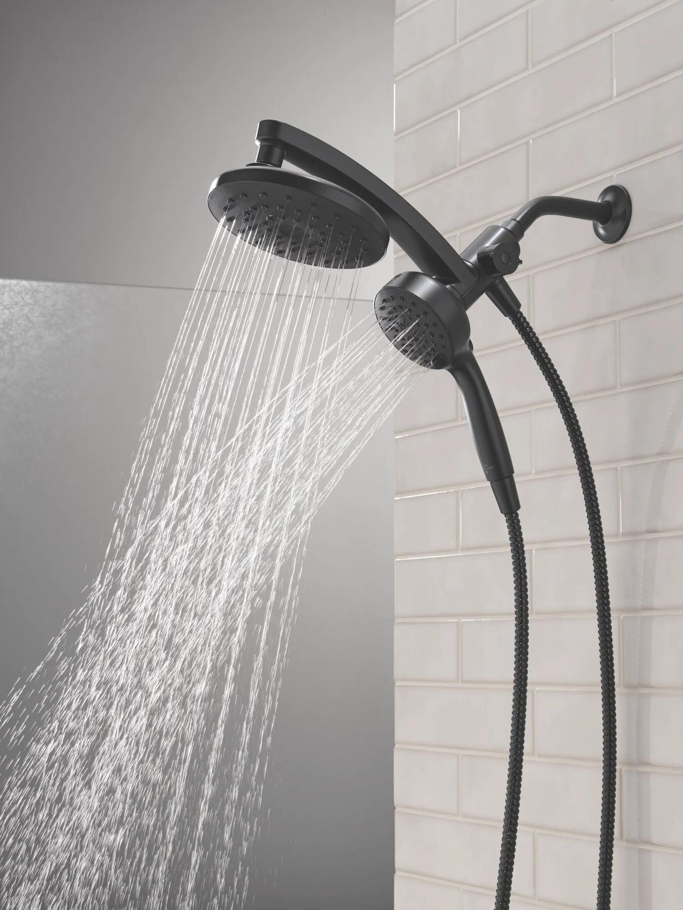 PivotPro&trade; 3-in-1 Combination Shower with Silicone Spray Face