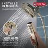 In2ition&reg; H<sub>2</sub>Okinetic&reg; 5-Setting Two-in-One Shower