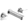 Two Handle Wall Mount Bathroom Faucet Trim