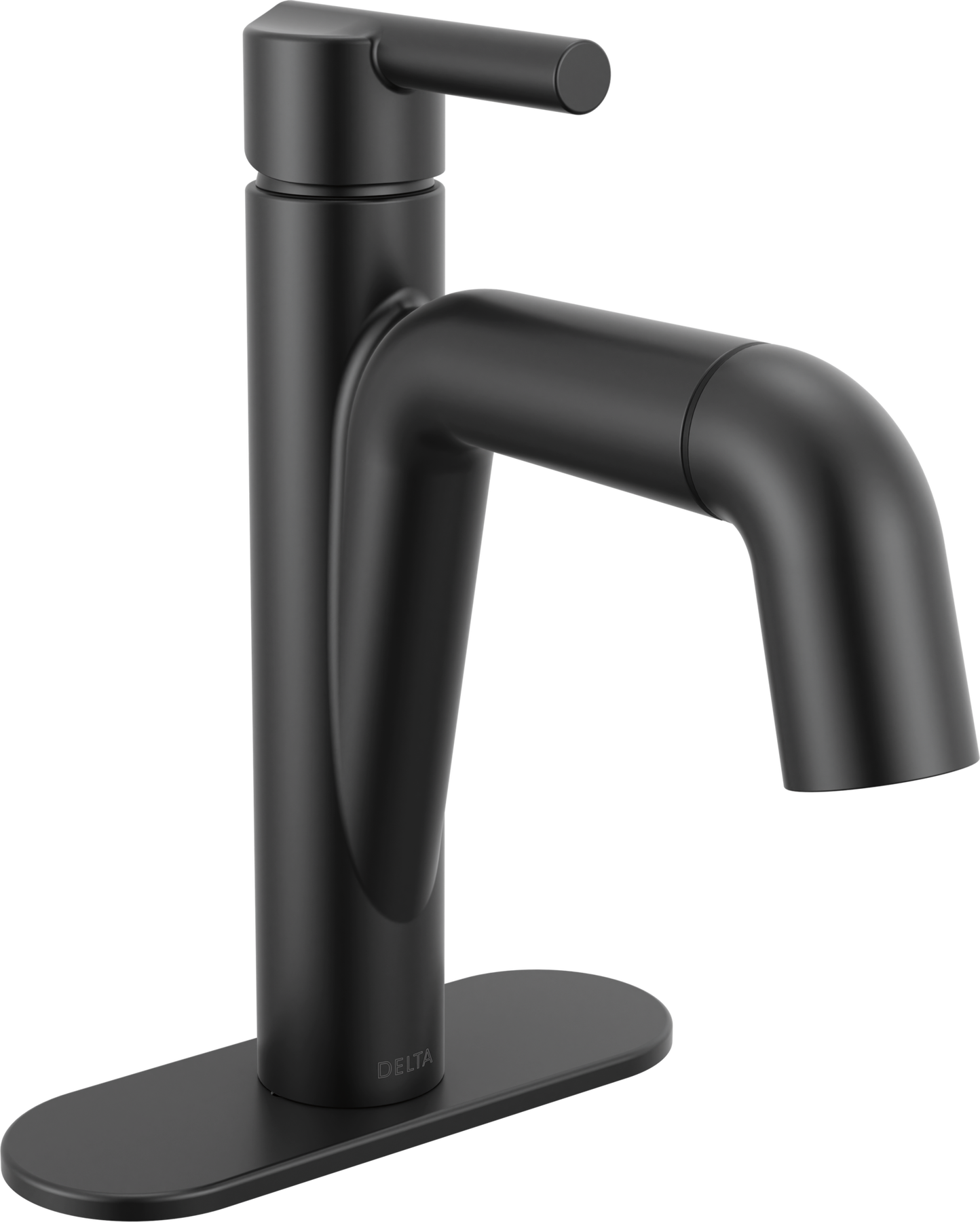 Single Handle Pull-Down Bathroom Faucet