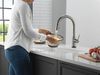 Touch2O with Touchless and VoiceIQ&reg; Technology Single Handle Pull-Down Kitchen Faucet with Soap Dispenser