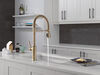 Single-Handle Pull-Down Spring Kitchen Faucet