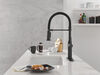 Single Handle Pull-Down Spring Kitchen Faucet