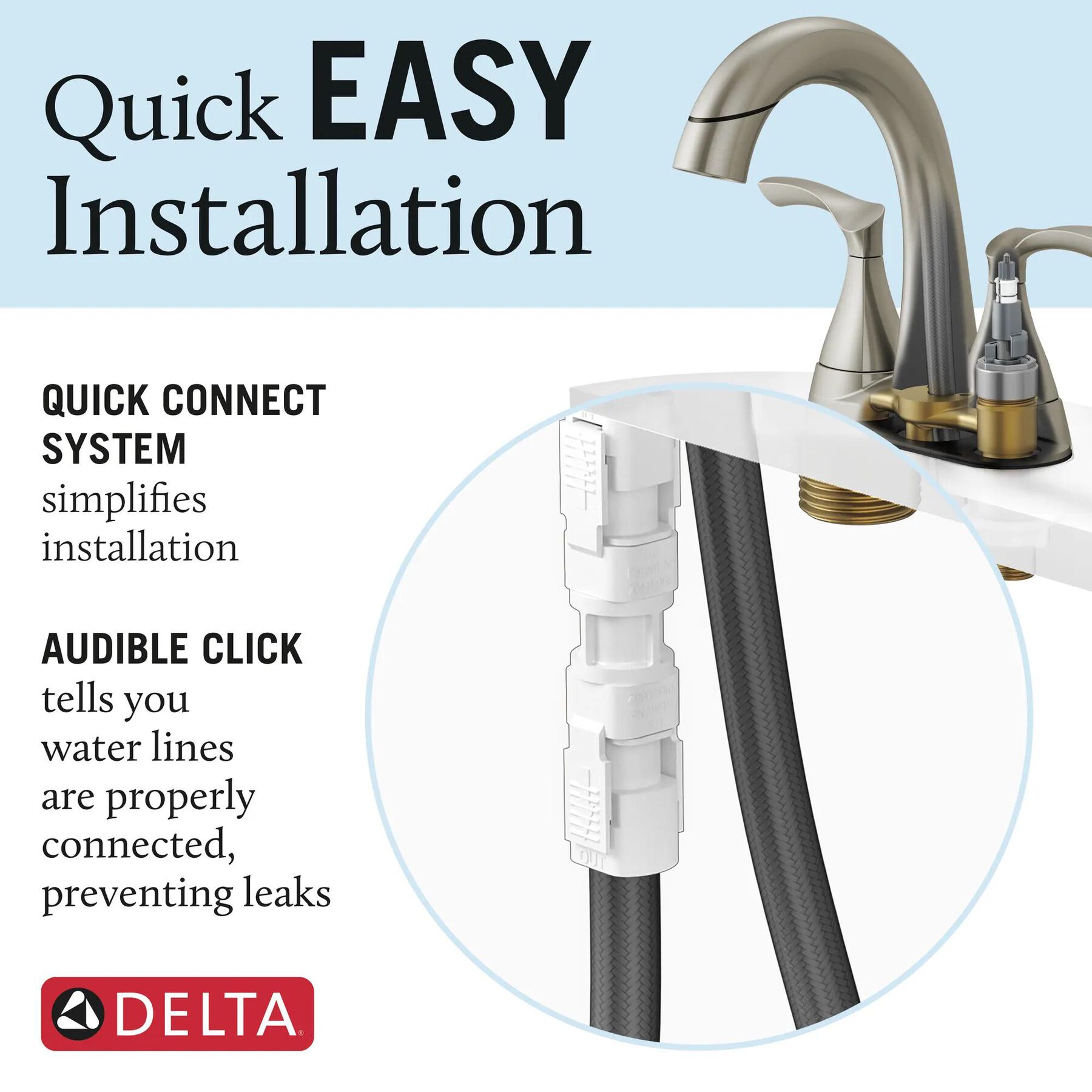 Two Handle Centerset Pull-Down Bathroom Faucet