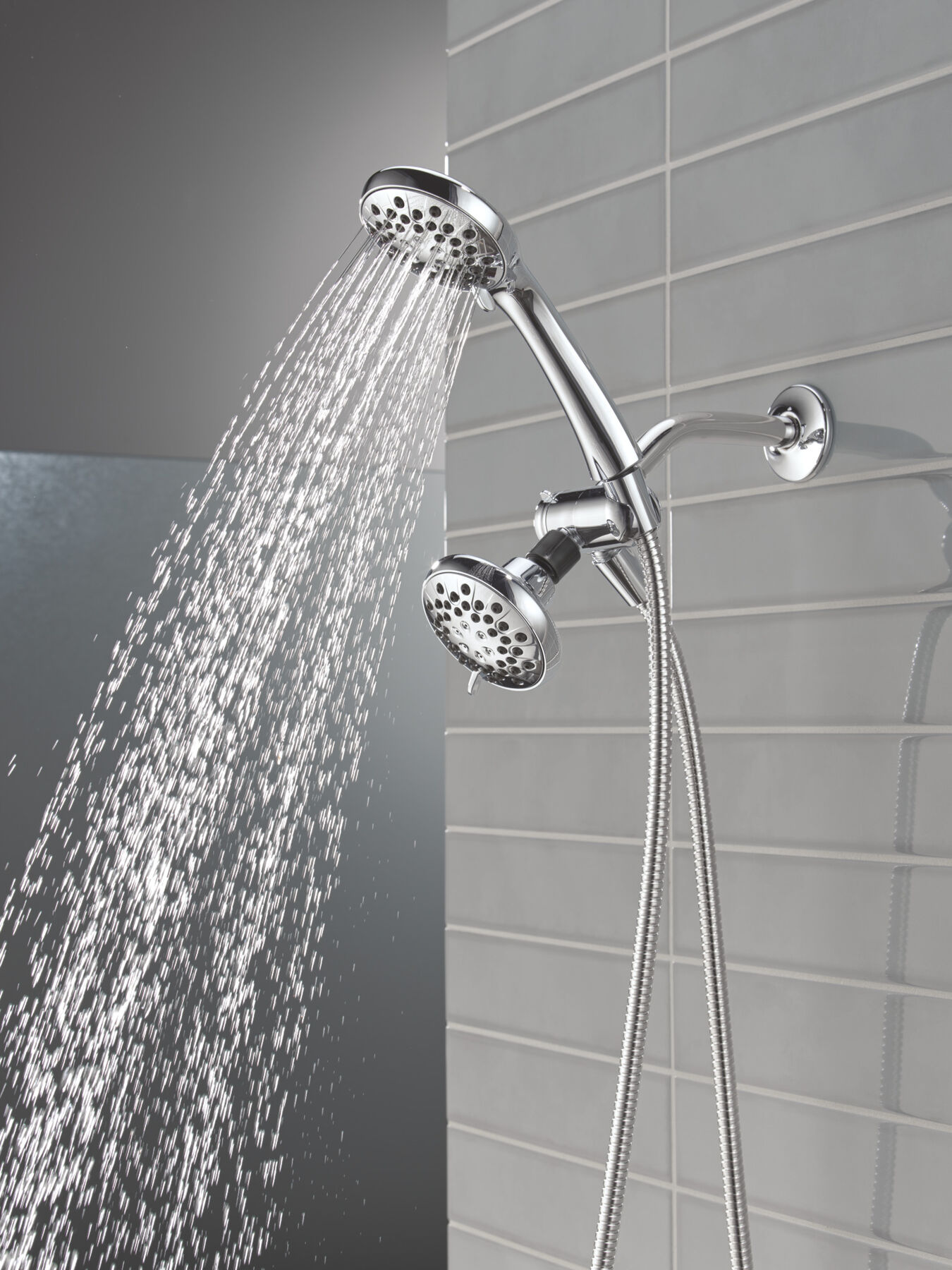 3-Setting Combination Shower in Chrome - 1.75 GPM