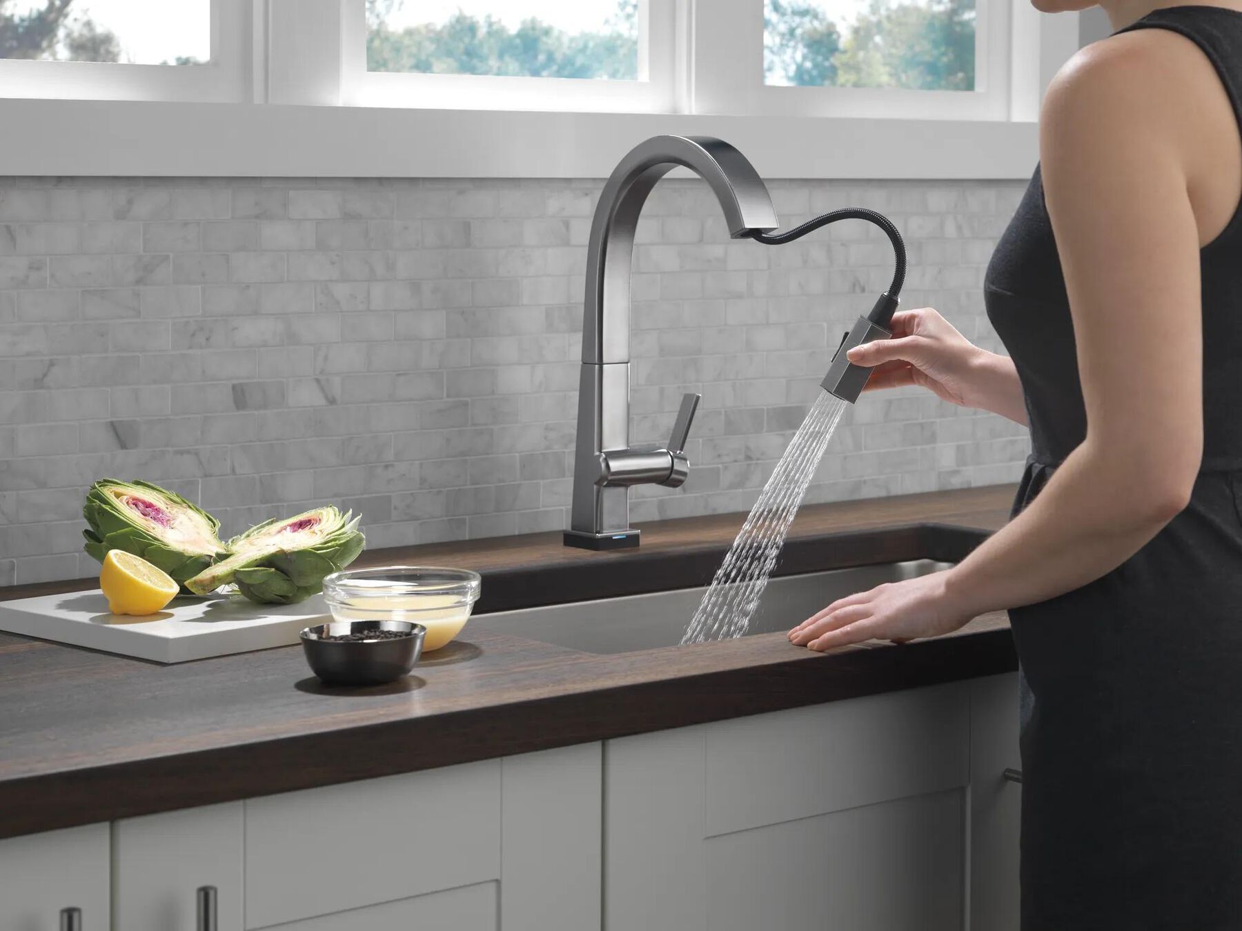 Touch<sub>2</sub>O&reg;  Pull-Down Kitchen Faucet (Recertified)