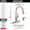 Pull-Down Kitchen 1 Handle with Soap Dispenser Bundle