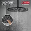 Raincan Shower Head with Shower Arm Bundle - Round