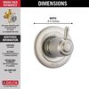 3-Setting 2-Port Diverter Trim